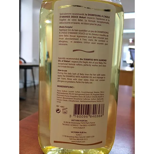 Shampoo per bambini «Shampooing à l'huile d'amande douce - bébé» — foto 3 dell'alert SR/03248/25
