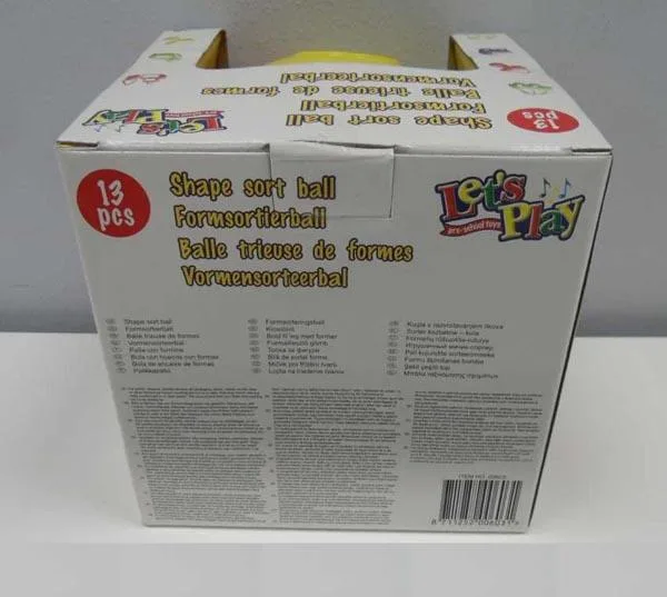 Giocattolo educativo «Shape sort ball» — foto 2 dell'alert A12/1689/17