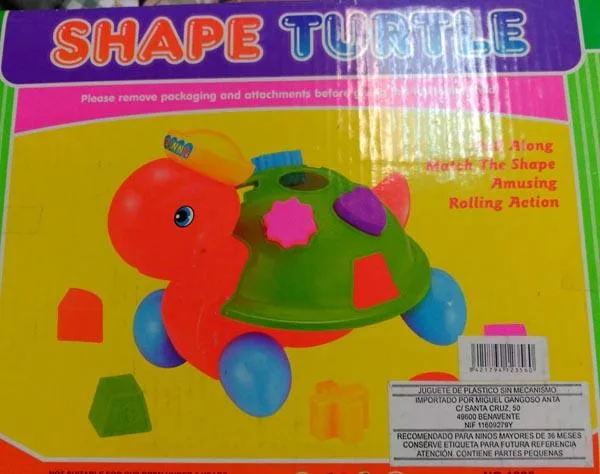 Giocattolo educativo «SHAPE TURTLE» (Zhong Ting)