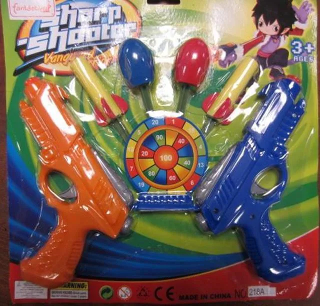 Pistola con proiettili «Sharp shooter» (Fantastiko)