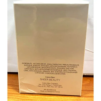 Eau de toilette «Sheer Beauty» — foto 2 dell'alert SR/00314/26