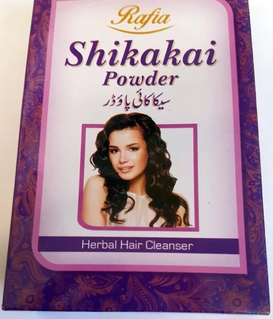 Detergente per capelli «Shikakai Powder, Herbal Hair Cleanser» (Rafia)