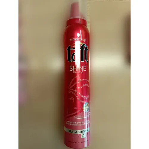 Mousse per capelli «SHINE MOUSSE ULTRA STRONG 4» (Schwarzkopf/Taft)