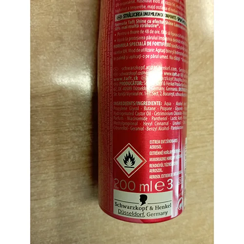 Mousse per capelli «SHINE MOUSSE ULTRA STRONG 4» — foto 3 dell'alert A12/01897/24