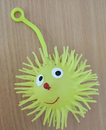 Palla di Yoyo «Shining hedgehog ball»