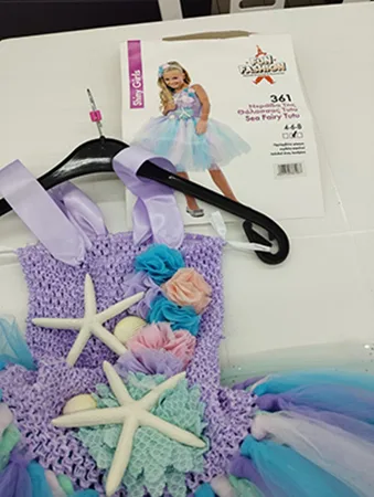 Abito per bambini «Shiny Girl "Sea Fairy Tutu"» (Fun Fashion)