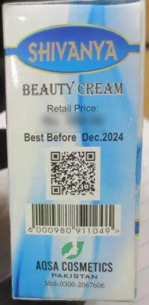 Crema sbiancante della pelle «Shivanya Beauty Cream» — foto 3 dell'alert A12/01326/22