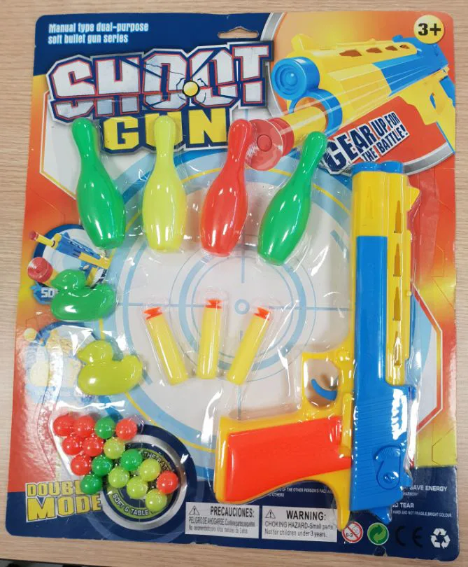 Set di pistole giocattolo «SHOOT GUN» — foto 2 dell'alert A12/01142/20