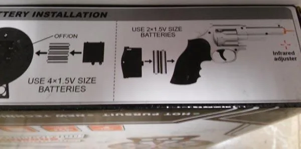 Pistola di plastica «Shoot Gun» — foto 3 dell'alert A12/0754/17