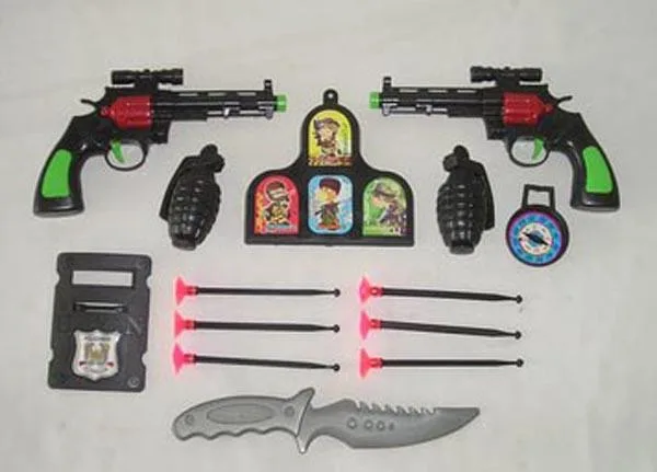 Set di polizia giocattolo «SHOOT GUN» — foto 2 dell'alert A12/1079/15