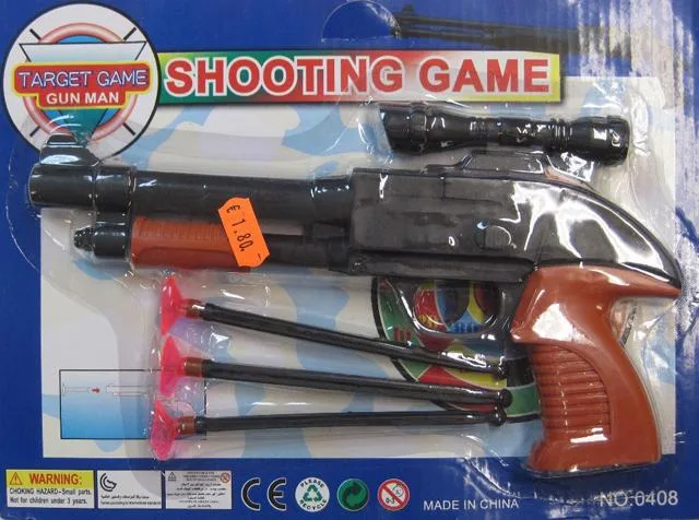 Pistola giocattolo con frecce «Shooting Game» — foto 2 dell'alert A12/1680/13