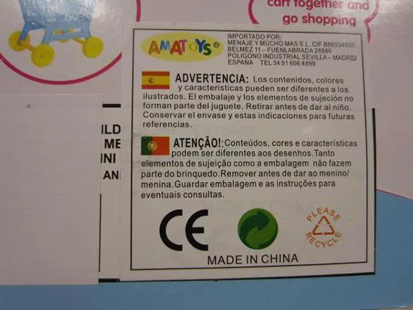 Carrello della spesa giocattolo «Shopping cart» — foto 3 dell'alert A12/0999/18