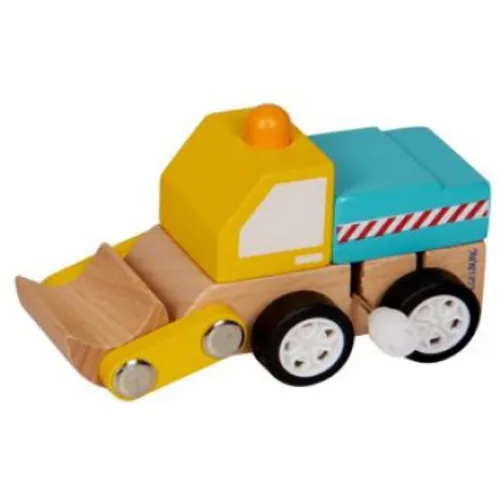 Camion giocattolo in legno «Shovel excavator Schaufelbagger» (Die Spiegelburg)