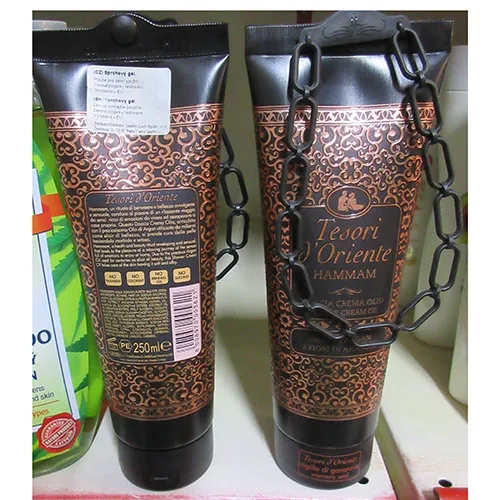 Crema doccia «SHOWER CREAM OIL HAMMAM OLIO DI ARGAN» (Tesori d´Oriente)