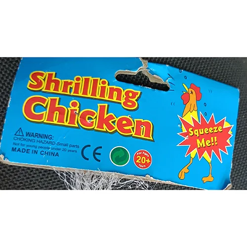 Giocattolo squeaky «Shrilling chicken» — foto 2 dell'alert A12/00315/24