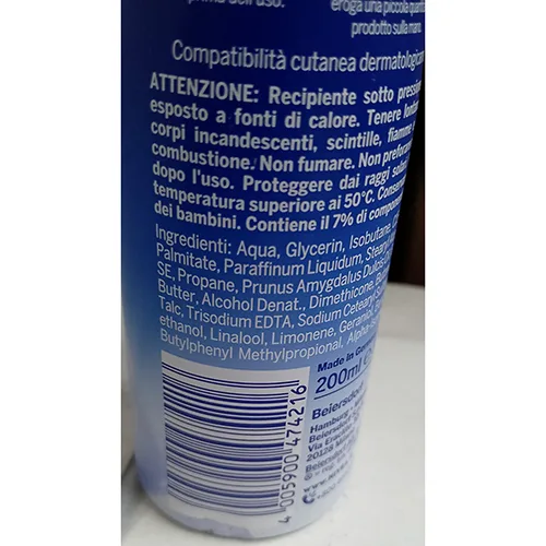 Mousse per il corpo «Siero idratazione intensa» — foto 2 dell'alert SR/02594/25