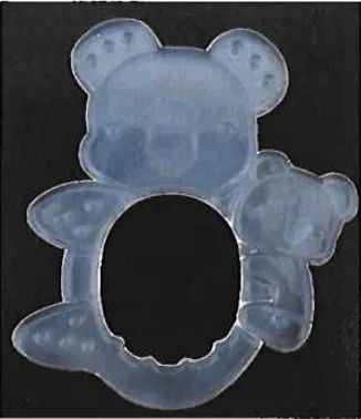 Dentifricio per bambini «Silicone Baby Teether Bear»