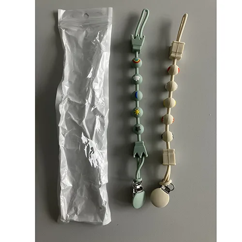 Portasucchietto «Silicone Pacifier Chain» (Shen Zhen shi Yi Jia Bai Mao Yi You Xian Gong Si)