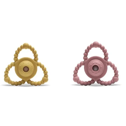 Giocattolo sensoriale «Silicone Rattle Teether» (Lorelli)