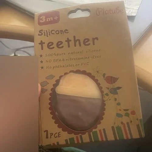 Giocattolo per dentizione «Silicone Teether» (Platube)