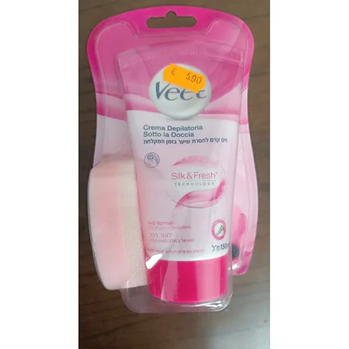 Crema depilatoria «Silk &amp; Fresh» (Veet)