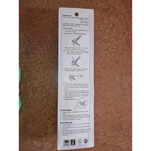 Saldatore «Siltron soldering iron» — foto 2 dell'alert A12/00833/24