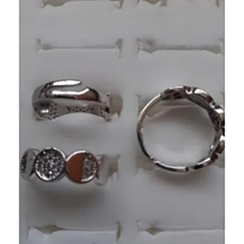 Anello «Silver Coloured Ring» (Findikci)