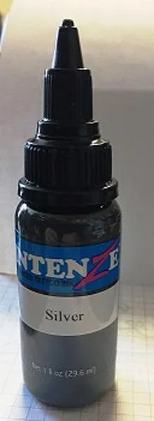 Inchiostro del tatuaggio «SILVER» (Intenze)