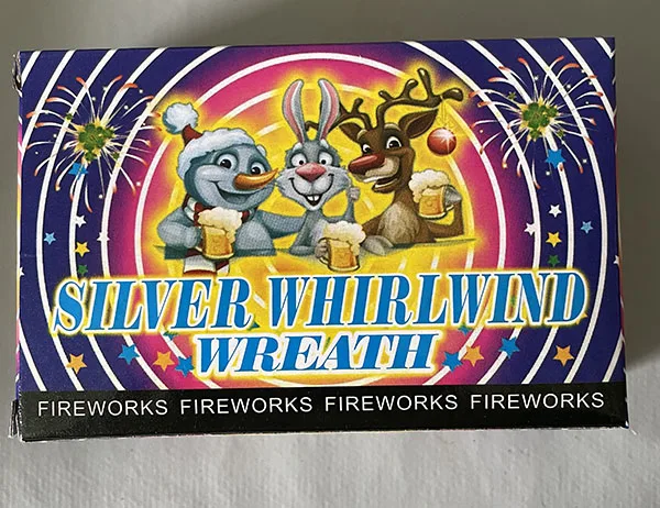 Fuochi d'artificio «Silver Whirlwind Wreath» — foto 2 dell'alert A11/00085/22