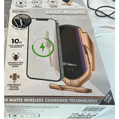 Caricabatterie senza fili «SimplyTech Smart Mount» — foto 1 dell'alert A12/00851/24