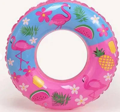 Anello gonfiabile di nuoto fenicottero «Simring med flamingo och frukt» — foto 1 dell'alert A12/00287/22