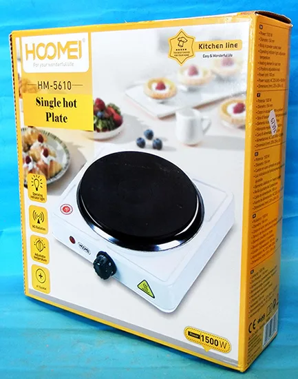 Piastra calda «Single hot Plate» (HOOMEI)
