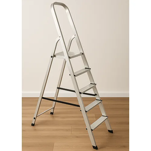 Scala a gradini «Single-sided folding step ladder 4+1» (Craftex)