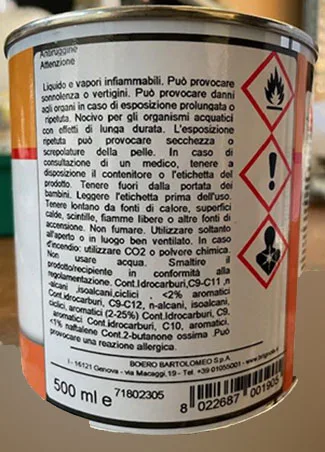 Vernice «SINTEMINIO» — foto 4 dell'alert A12/03063/23