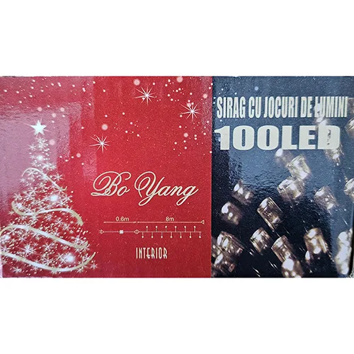 Catena di illuminazione «SIRAG CU JOCURI DE LUMINI 100LED» (Bo Yang)