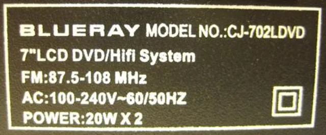 Sistema di intrattenimento domestico & #13; & #13; "Hemmabio" 7" LCD DV — foto 2 dell'alert A12/0945/12