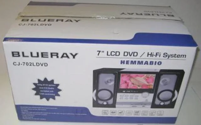 Sistema di intrattenimento domestico & #13; & #13; "Hemmabio" 7" LCD DV — foto 3 dell'alert A12/0945/12