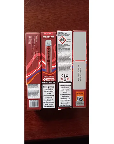 Sigaretta elettronica usa e getta «SKE CRYSTAL BAR» — foto 1 dell'alert A12/00868/24