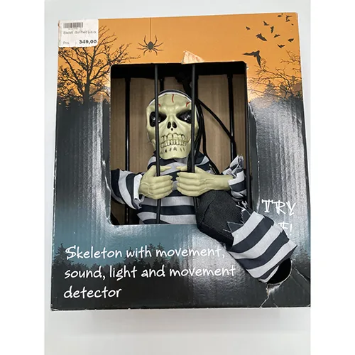Decorazione di Halloween «Skeleton with movement, sound, light and movement detector» — foto 1 dell'alert SR/00237/25