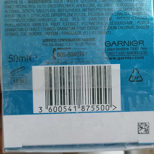 Crema viso «Skin Active Hydra bomb» (Garnier)