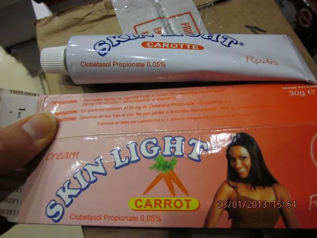 Crema schiarente per la pelle «Skin Light - Carrot» (Rodis)