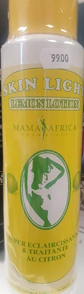 Lozione illuminante per la pelle «Skin Light Lemon Lotion» (Mama Africa Cosmetics)