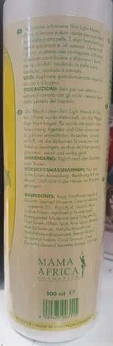 Lozione illuminante per la pelle «Skin Light Lemon Lotion» — foto 2 dell'alert A12/00417/22