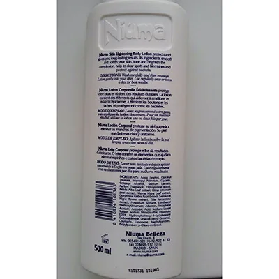 Lozione per la pelle «Skin lightening lotion» — foto 2 dell'alert A12/01550/24