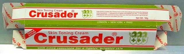 Prodotto schiarimento della pelle «Skin toning cream» (Crusader)