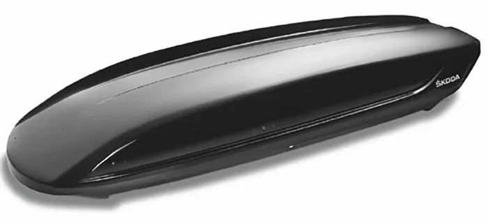 Parte del veicolo/scatola del tetto «Skoda Roof Box 400l» — foto 2 dell'alert A12/00733/22