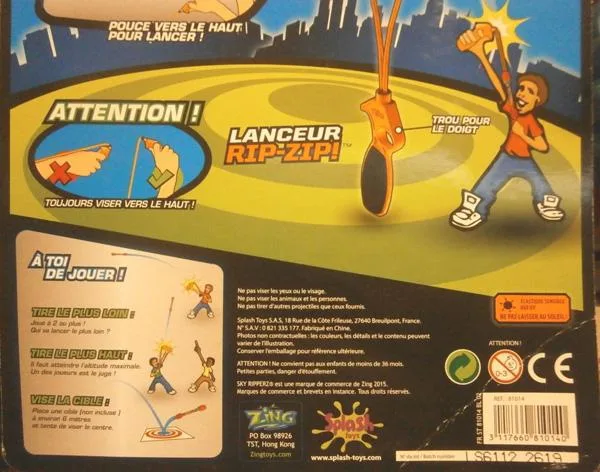 Fionda con fischietto «Sky ripperz» — foto 2 dell'alert A12/1578/18