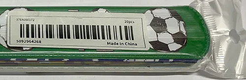 Set braccialetto Slap «Slap Bracelets (20 pack), football» — foto 2 dell'alert SR/01433/25
