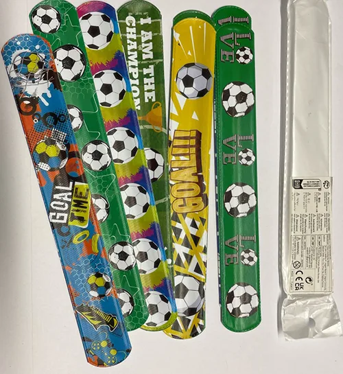 Set braccialetto Slap «Slap Bracelets (20 pack), football» — foto 3 dell'alert SR/01433/25
