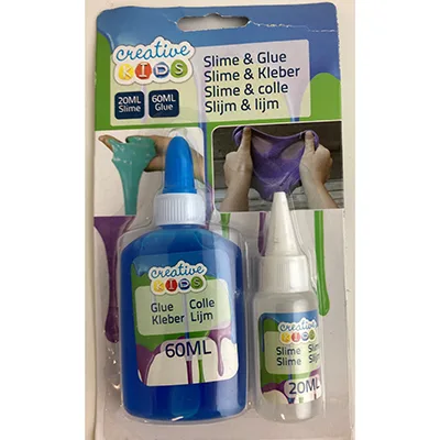 Kit di melma «Slime &amp; Glue» (Creative Kids)